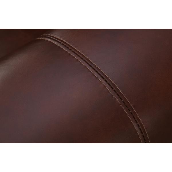 St. James Leather Power Reclining Sofa - TOBACCO image number 8