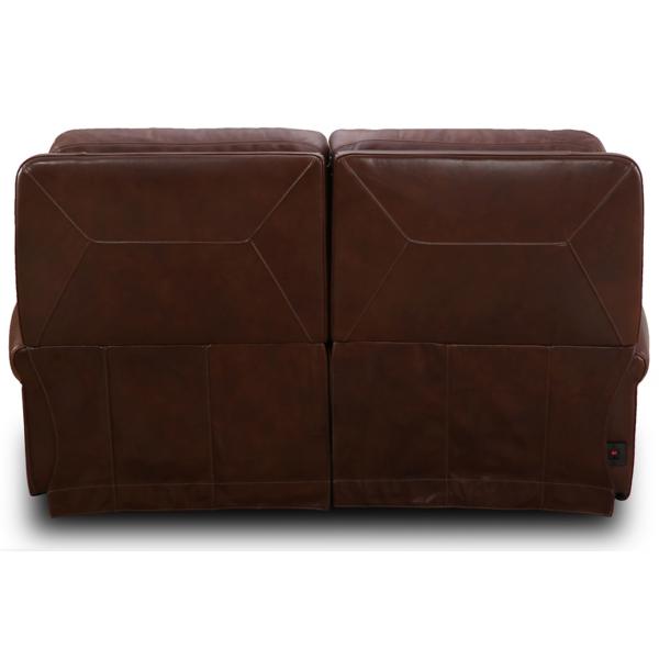 St. James Leather Power Reclining Loveseat - TOBACCO image number 6