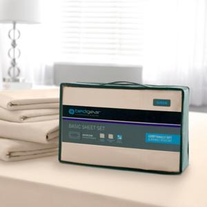Bedgear Soft Basic Sheet Set - MIST