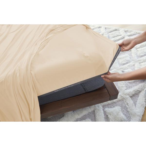 Bedgear Hyper-Cotton Quick Dry Performance Sheet Set - CHAMPAGNE image number 4