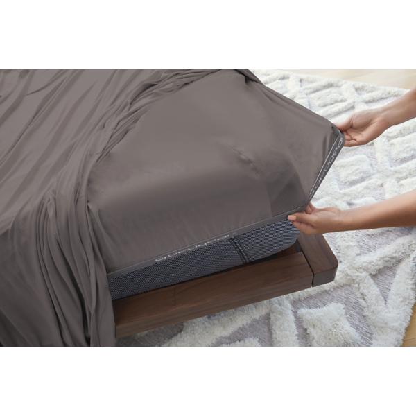 Bedgear Hyper-Cotton Quick Dry Performance Sheet Set - GREY image number 4