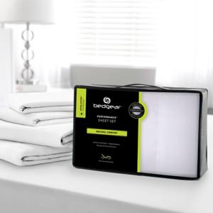 Bedgear Hyper-Cotton Quick Dry Performance Sheet Set - WHITE