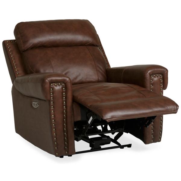 Cedar Leather Power Recliner