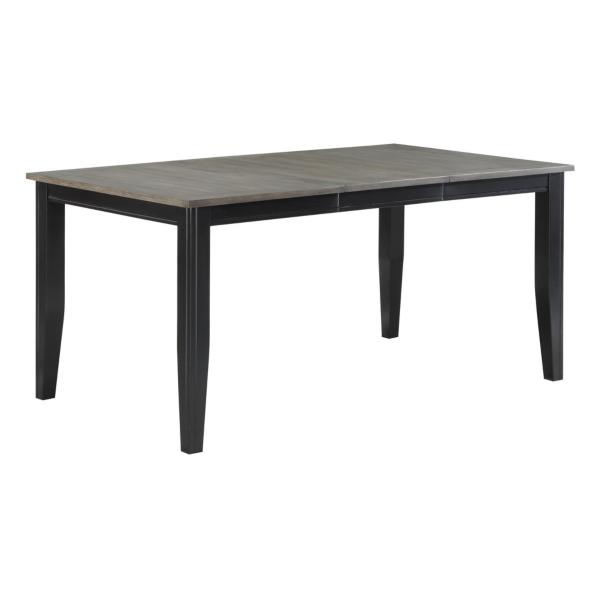 Madera Leg Table - BLACK/GREY image number 1