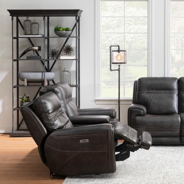 Dexter Leather Power Recliner image number 6