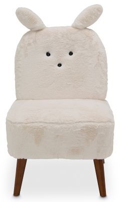 plush bunny chair