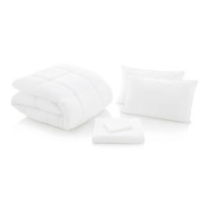 Woven Bed in a Bag - WHITE