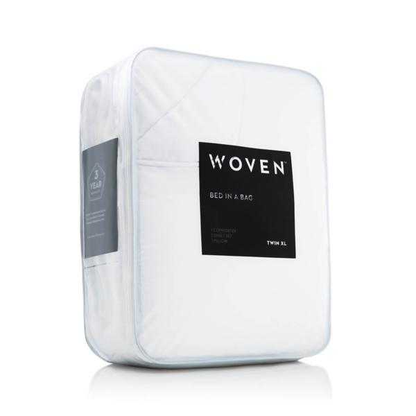 Woven Bed in a Bag - WHITE image number 3