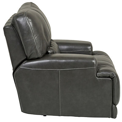 Dash Leather Power Recliner - CHARCOAL image number 4