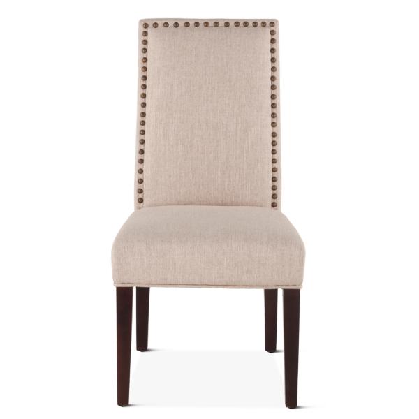 Santa Cruz Jones Cream Upholstered Dining Chair image number 2