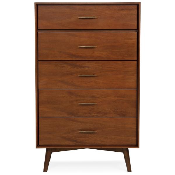 Mid Century Eliot 5-Drawer Chest image number 3