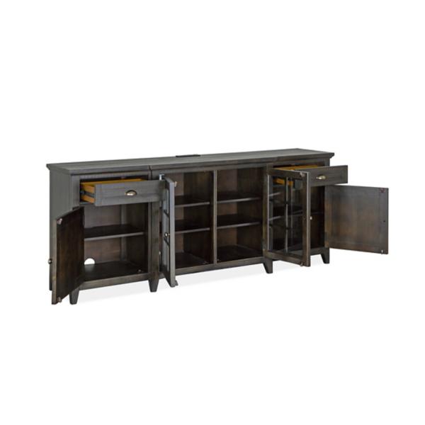 Arlington 80-Inch TV Stand- GRAPHITE image number 3
