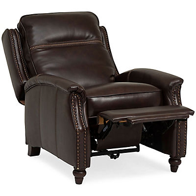 Marlow Leather Power Recliner - COFFEE image number 4