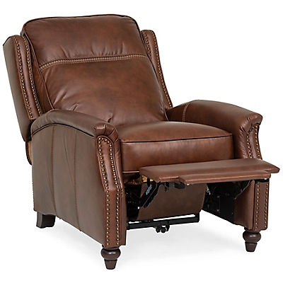 Marlow Leather Power Recliner - TOBACCO image number 3