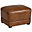 Foster Leather Ottoman