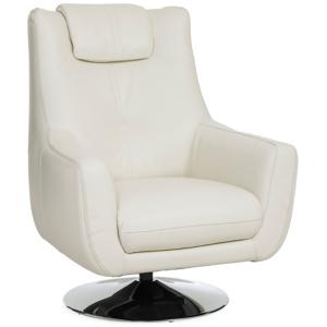 Luca Leather Swivel Chair