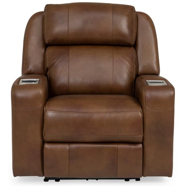 Barclay Leather Power Recliner Star, Barclay Leather Power Reclining Sofa