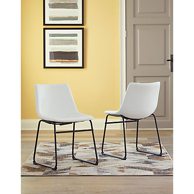 Carter Side Chair- WHITE image number 2