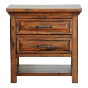 Hill Crest Two Drawer Nightstand