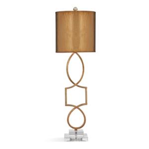 Lucia Gold Leaf Table Lamp