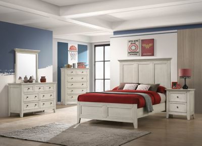 Samone Nightstand - WHITE image number 2