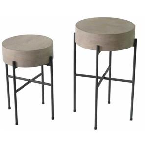 Nevis Accent Tables, Set of 2