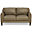 Lucia Leather Loveseat
