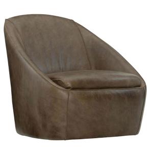 Webster Leather Swivel Chair