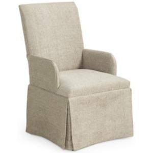 Julian Skirted Parsons Chair With Caster