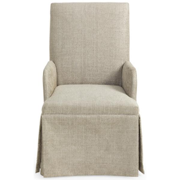 Julian Skirted Parsons Chair With Caster image number 2