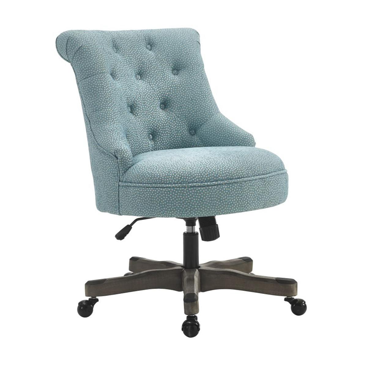 Camden velvet office discount chair