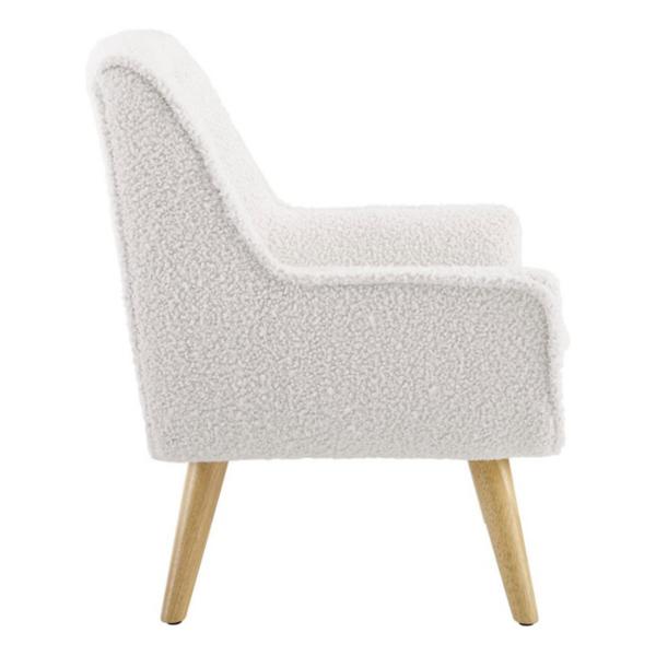 Fuzzy side chair hot sale