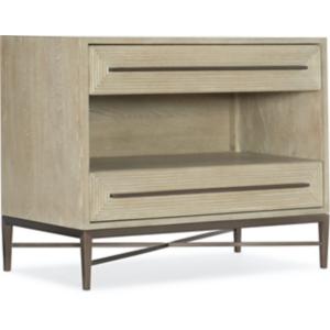 Cascade Two Drawer Nightstand