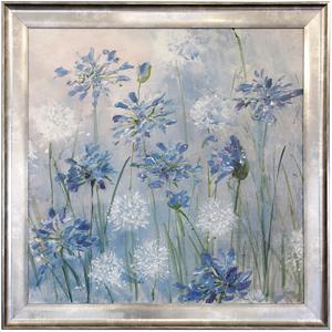 Jardin Bleu Framed Floral Wall Art