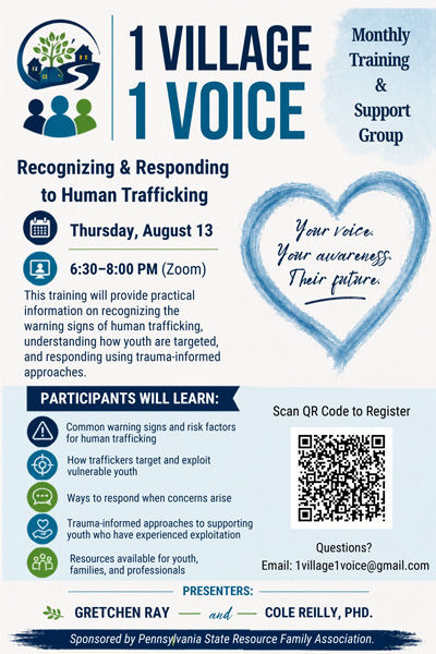 1Village1Voice Aug. 2026, 1Village1Voice Aug. 2026