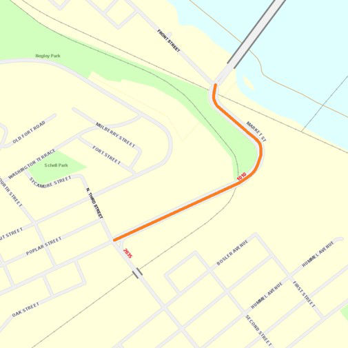 map indicating project location