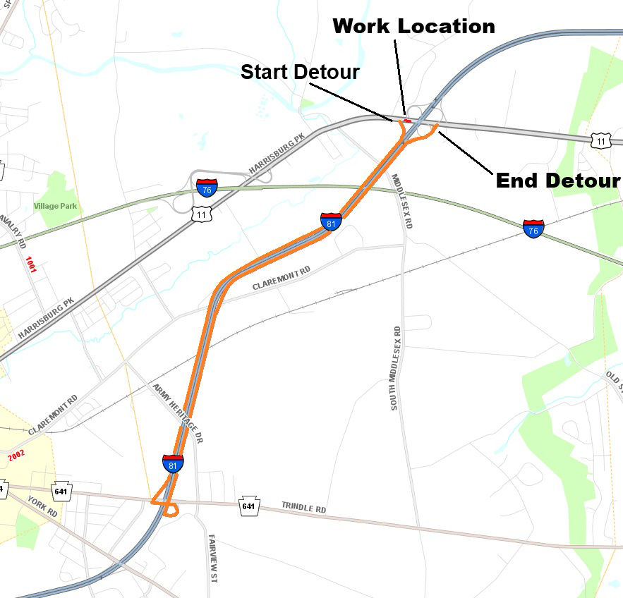 map indicating project location