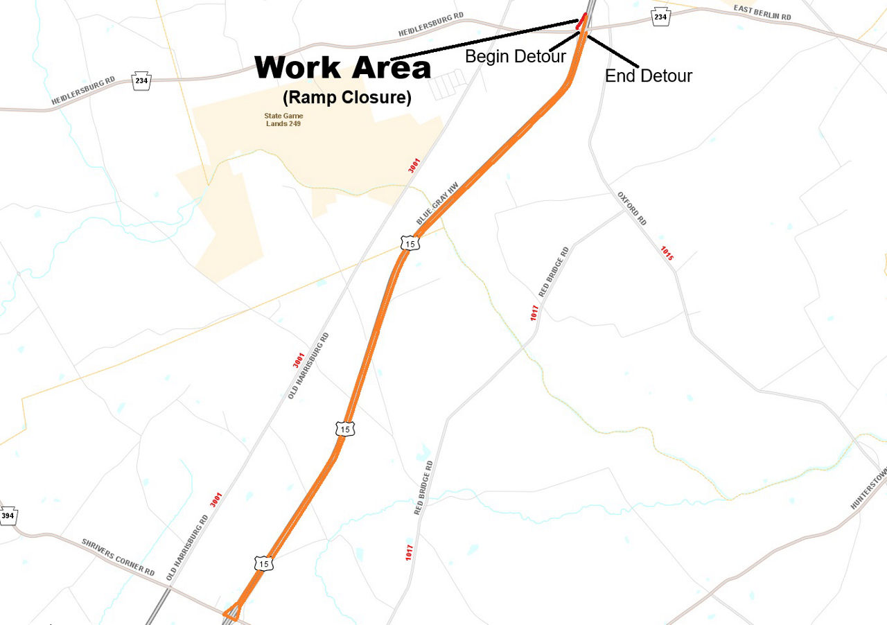 map indicating project location