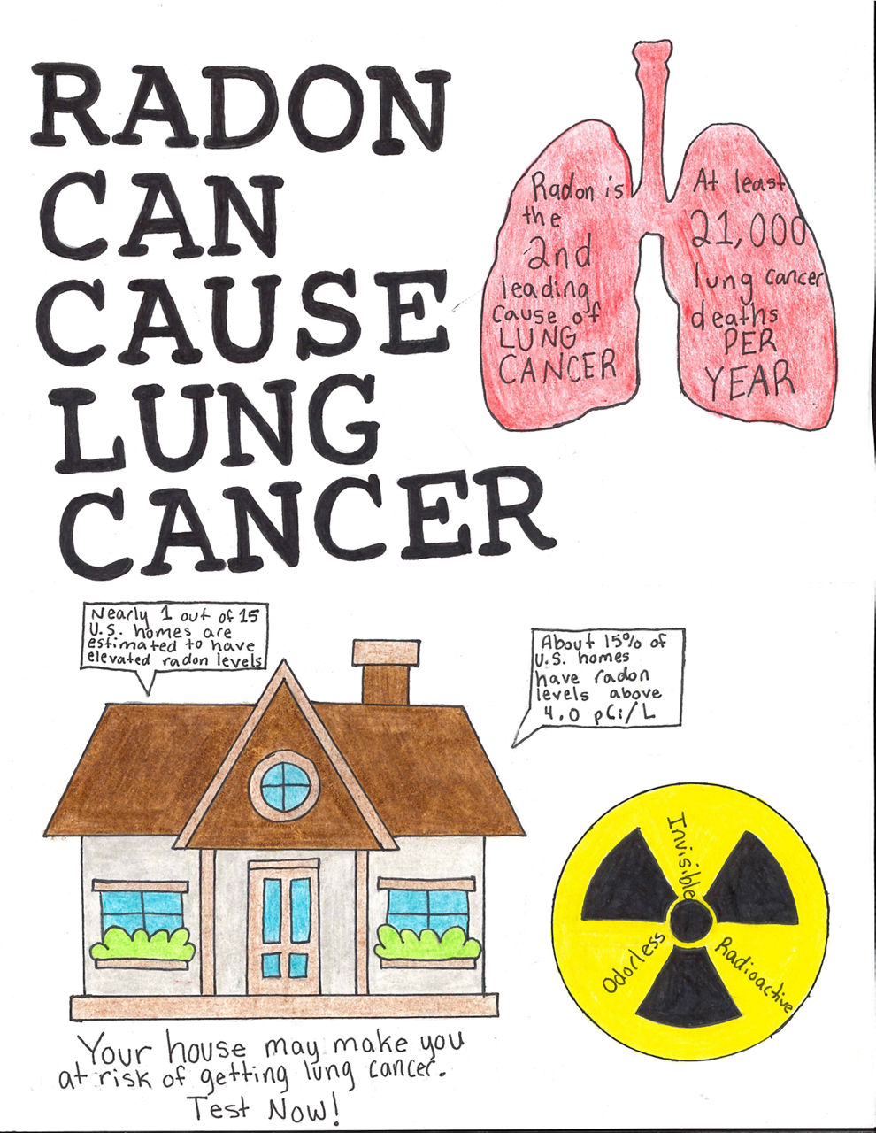 #2 Second Place Radon Can Cause Lung Cancer