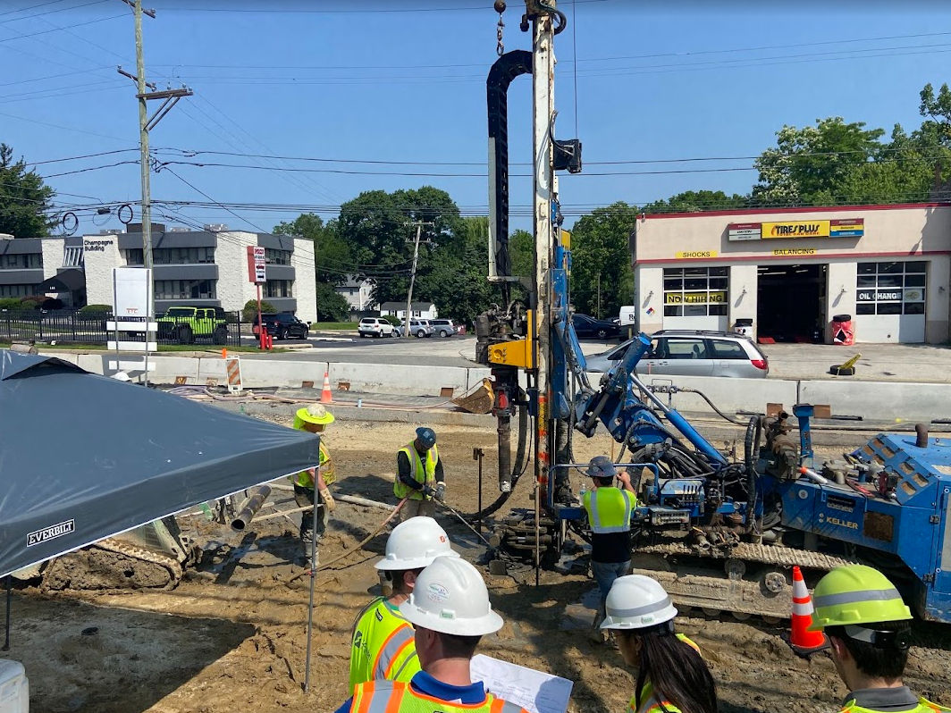 U.S. 202 Sinkhole Remediation Construction in Upper Merion Township