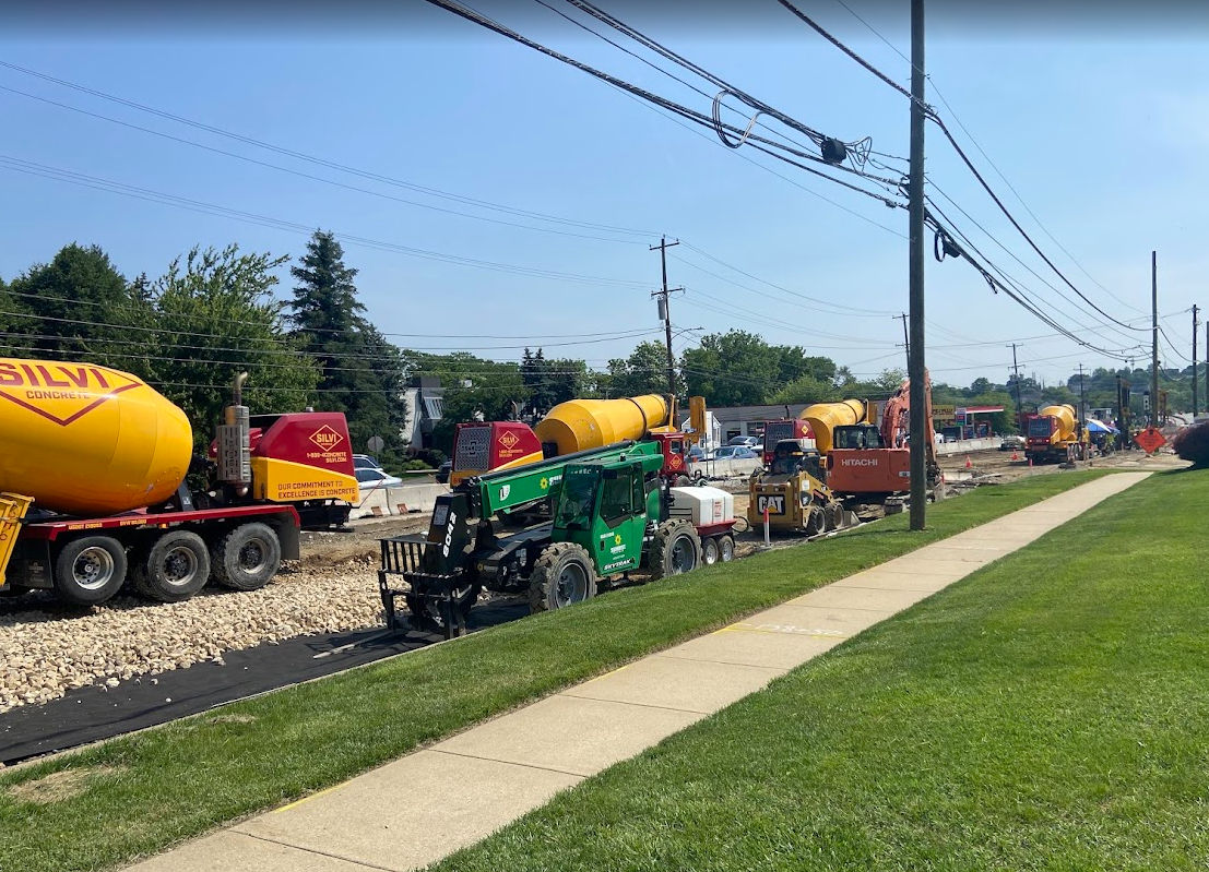 U.S. 202 Sinkhole Remediation Construction in Upper Merion Township