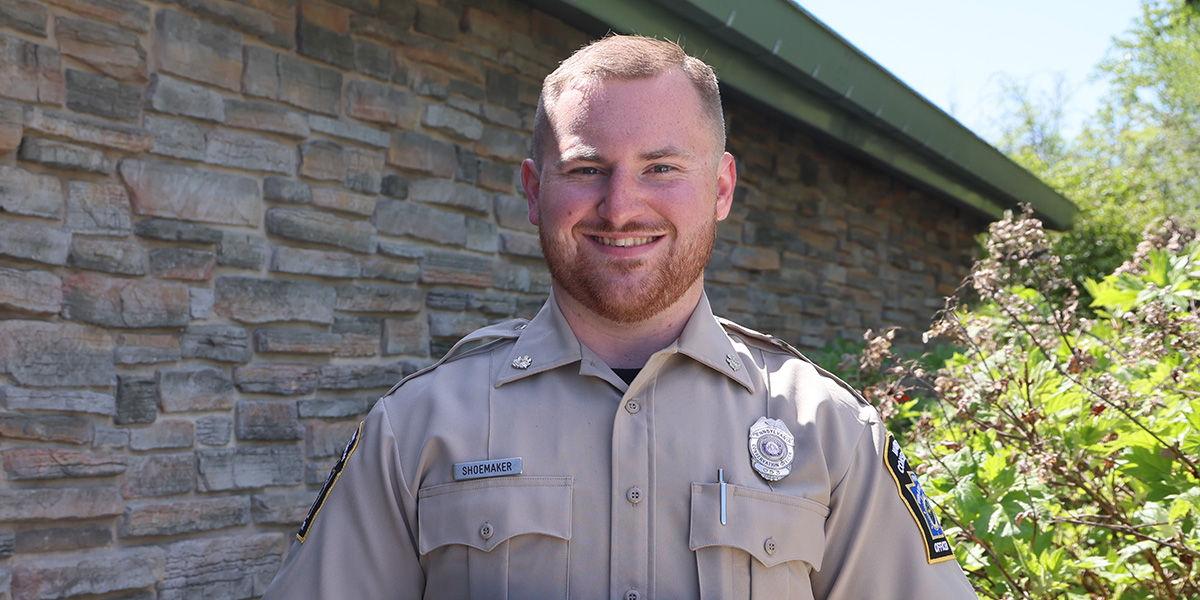 Portrait photo of Waterways Conservation Officer Charles H. Shoemaker, 2024 Gerald Greiner Environmental Protection Award Recipient