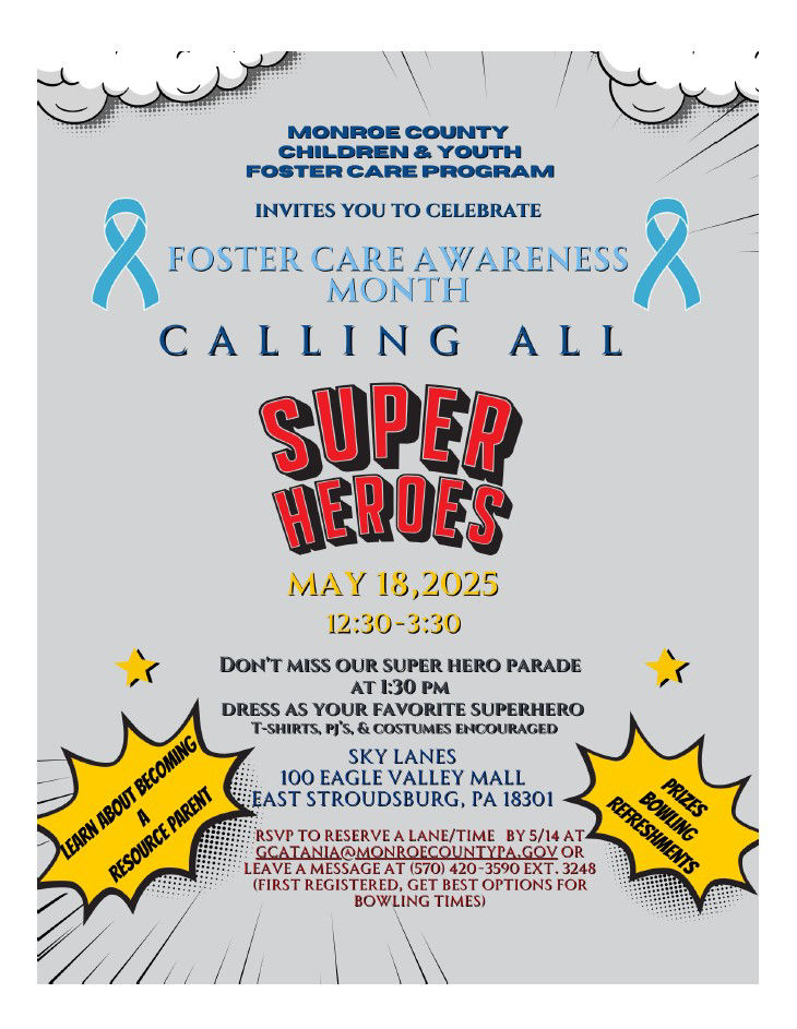 May 18, 2025 Calling All Super Heroes Flyer Thumbnail