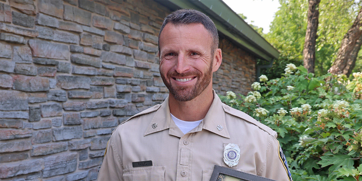 Portrait photo of 2025 Northeast Conservation Law Enforcement Chiefs Association Officer of the Year Award Recipient, WCO David Raulfs.