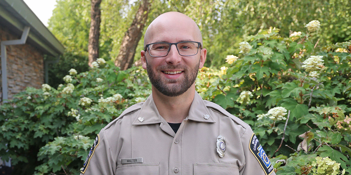 Portrait photo of 2025 NASBLA Officer of the Year Award Recipient, WCO Luke E. Walter.