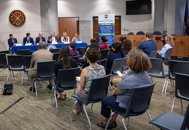 Panel discusses CAPE with participants