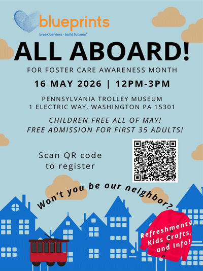 Blueprints All Aboard Flyer