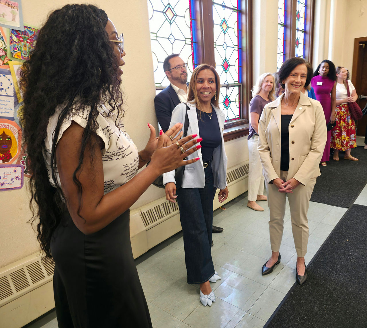 Secretary Arkoosh tours the Lehigh Conference of Churches