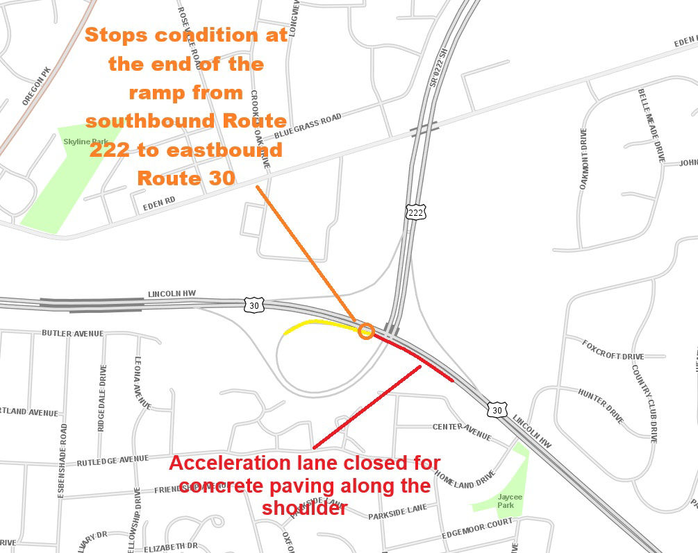map indicating project location