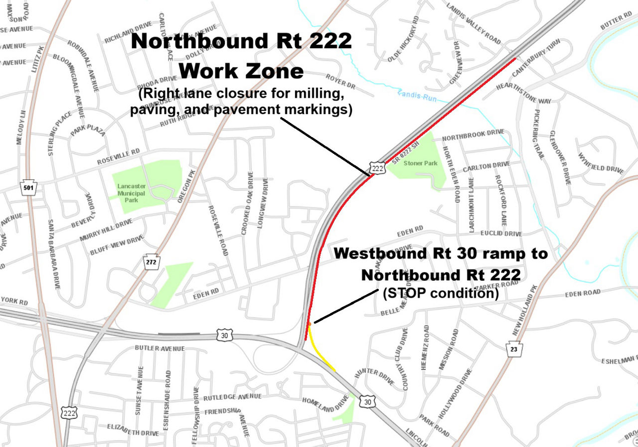 map indicating project location